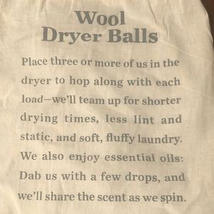 Five Two Wool Dryer Balls